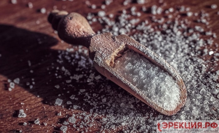 соль уменьшает выработку тестостерона